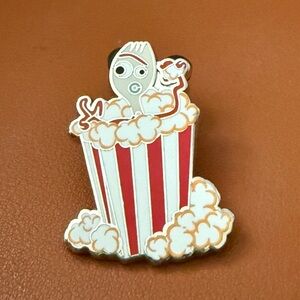 Disney Pin –Forky Inside a Popcorn Bucket